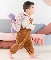 Corolle Dolls Floral Print Backpack Doll Carrier for Baby Dolls