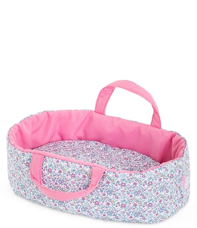 Corolle Dolls Floral Print Carry Bed for 12#double; Baby Doll