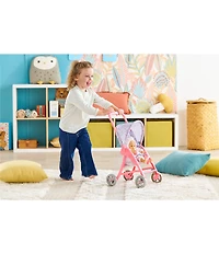 Corolle Dolls Floral Print Stroller for 12#double; Baby Doll