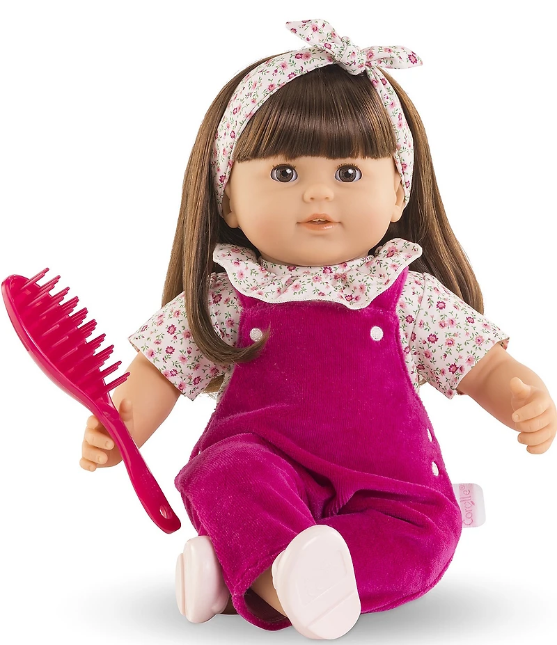 Corolle Dolls Julie Pink Grenadine 14#double; Soft Body Baby Doll