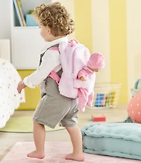 Corolle Dolls Mon Premier Poupon Plush Backpack and Baby Doll Carrier
