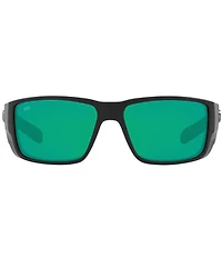 Costa Men's Blackfin Pro Wrap 60mm Polarized Sunglasses