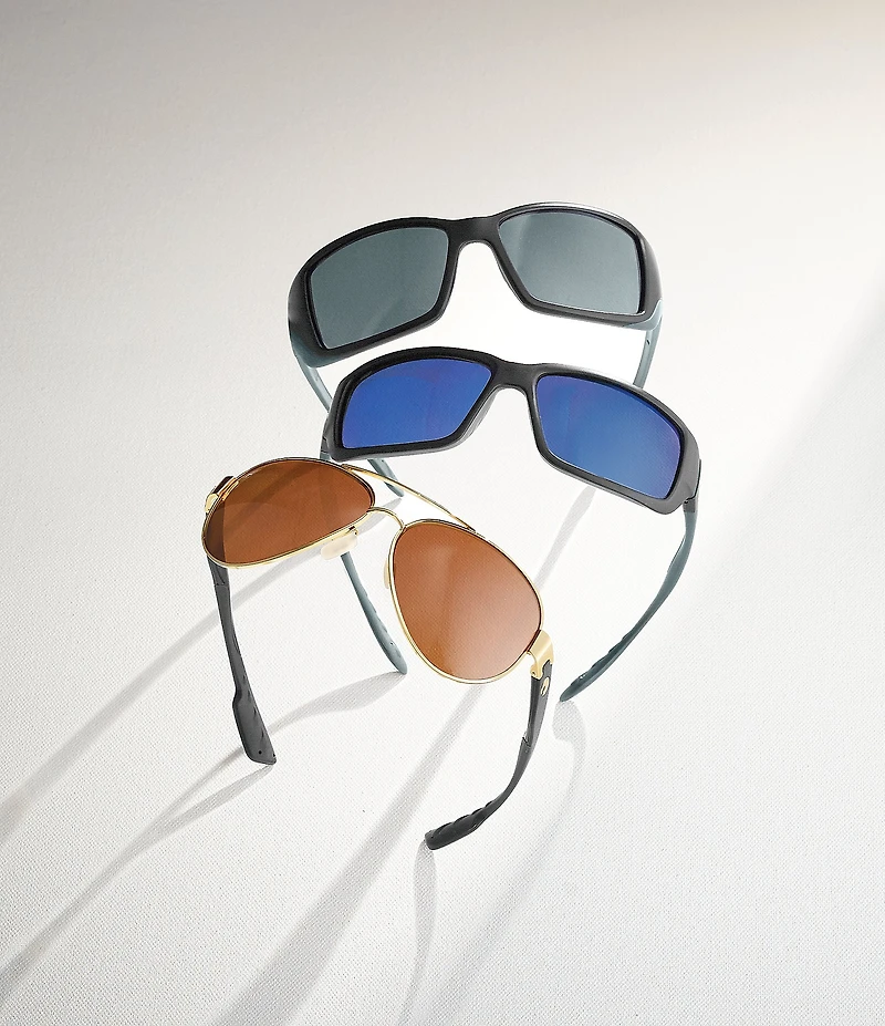 Costa Blackfin UVA and UVA Protection Polarized Wrap Sunglasses