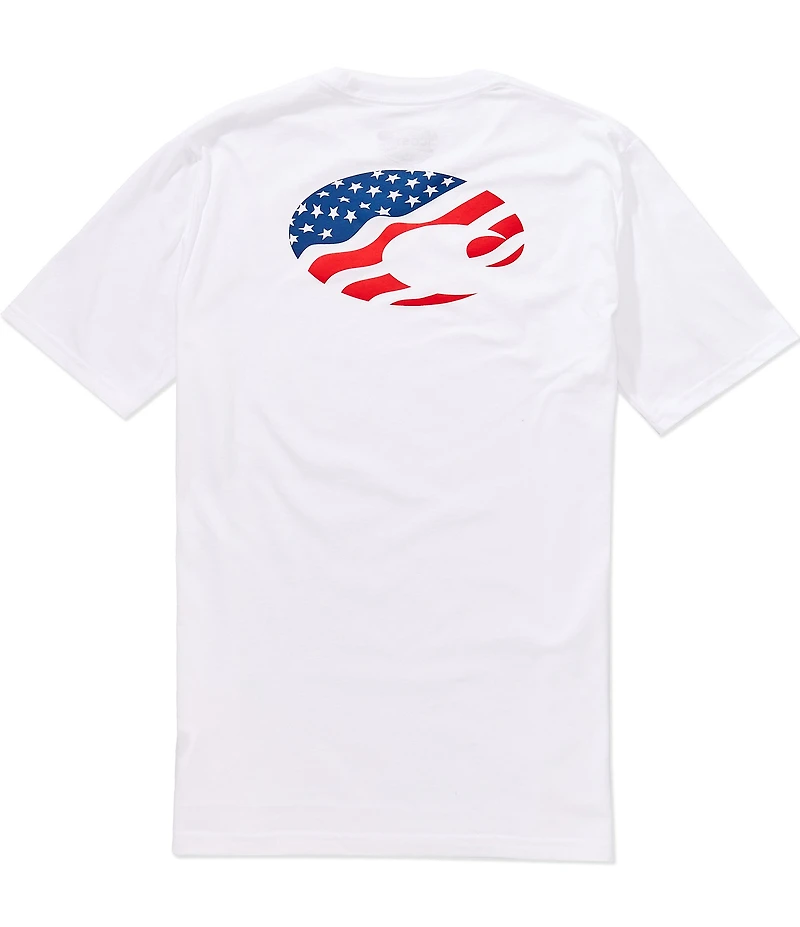 Costa Camo Wave Short Sleeve T-Shirt