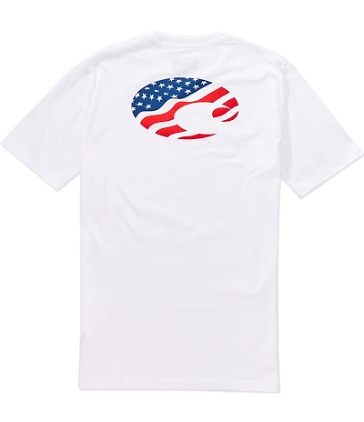 Costa Camo Wave Short Sleeve T-Shirt