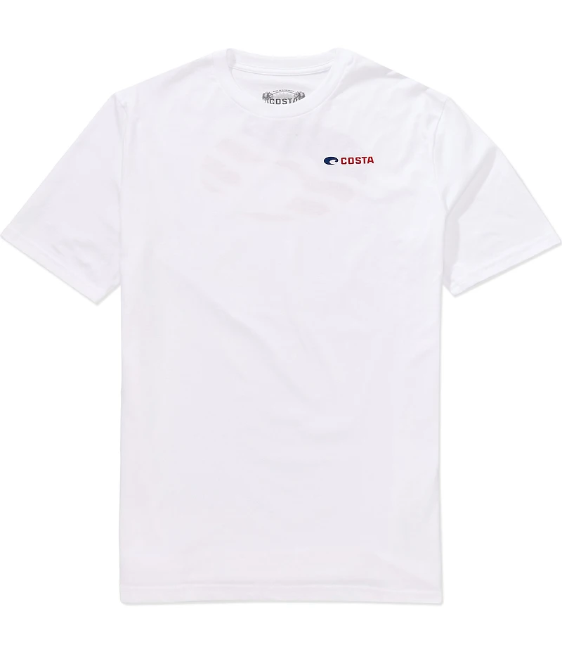 Costa Camo Wave Short Sleeve T-Shirt