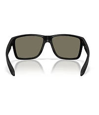 Costa Del Mar Men's Broadbill II XL 9135 62mm Polarized Rectangle Sunglasses