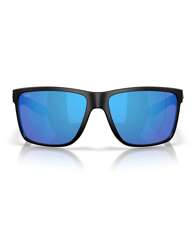 Costa Del Mar Men's Broadbill II XL 9135 62mm Polarized Rectangle Sunglasses