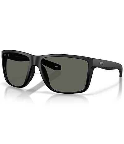 Costa Del Mar Men's Broadbill II XL 9135 62mm Polarized Rectangle Sunglasses
