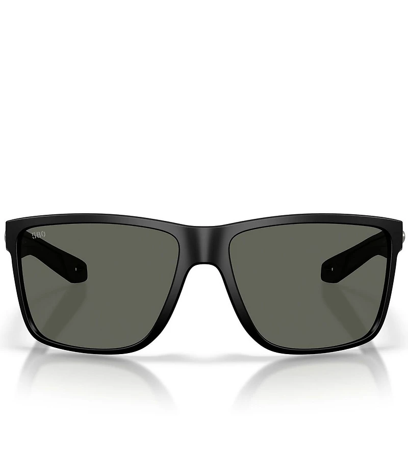 Costa Del Mar Men's Broadbill II XL 9135 62mm Polarized Rectangle Sunglasses