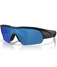 Costa Del Mar Men's Pilothouse Pro 6S9137 35mm Polarized Rectangle Sunglasses