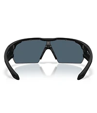 Costa Del Mar Men's Pilothouse Pro 6S9137 35mm Polarized Rectangle Sunglasses
