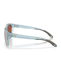Costa Del Mar Women's Aleta 54mm Polarized Round Sunglasses