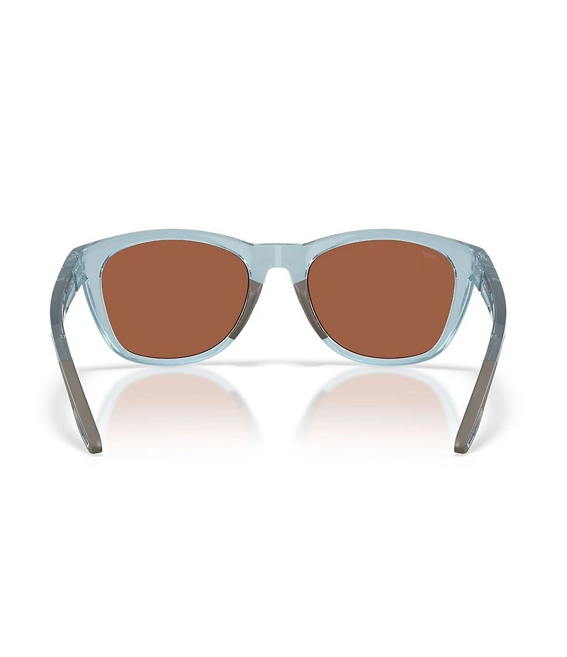 Costa Del Mar Women's Aleta 54mm Polarized Round Sunglasses