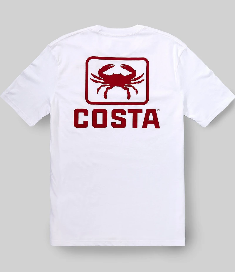 Costa Emblem Bass Short Sleeve Tubular-Knit Graphic T-Shirt