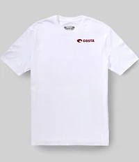 Costa Emblem Bass Short Sleeve Tubular-Knit Graphic T-Shirt