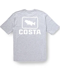 Costa Emblem Bass Short Sleeve Tubular-Knit Graphic T-Shirt