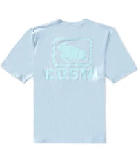 Costa Emblem Bass Short Sleeve Tubular-Knit Graphic T-Shirt