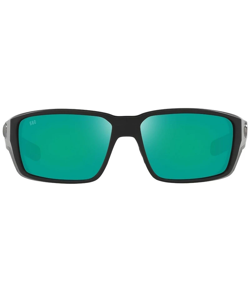 Costa Men's Fantail Pro 580g 60mm Polarized Wrap Sunglasses