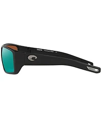 Costa Men's Fantail Pro 580g 60mm Polarized Wrap Sunglasses
