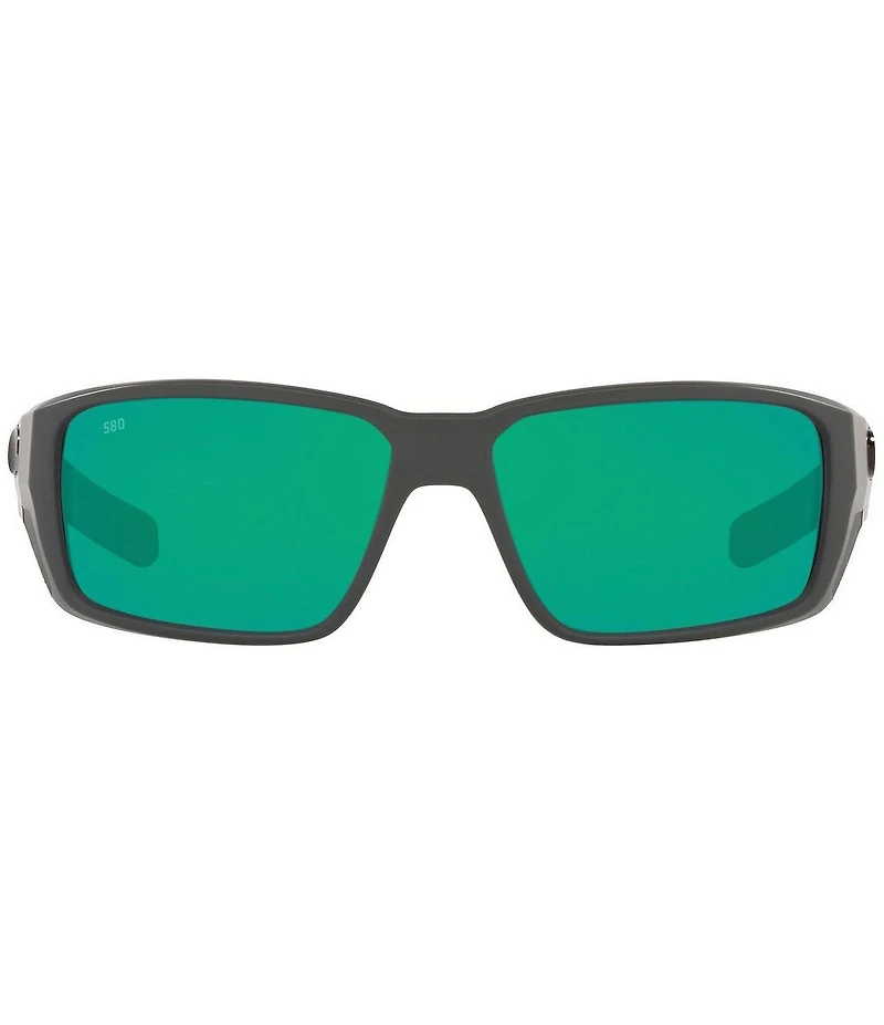 Costa Men's Fantail Pro 580g 60mm Polarized Wrap Sunglasses