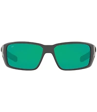 Costa Men's Fantail Pro 580g 60mm Polarized Wrap Sunglasses