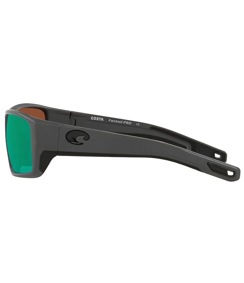 Costa Men's Fantail Pro 580g 60mm Polarized Wrap Sunglasses