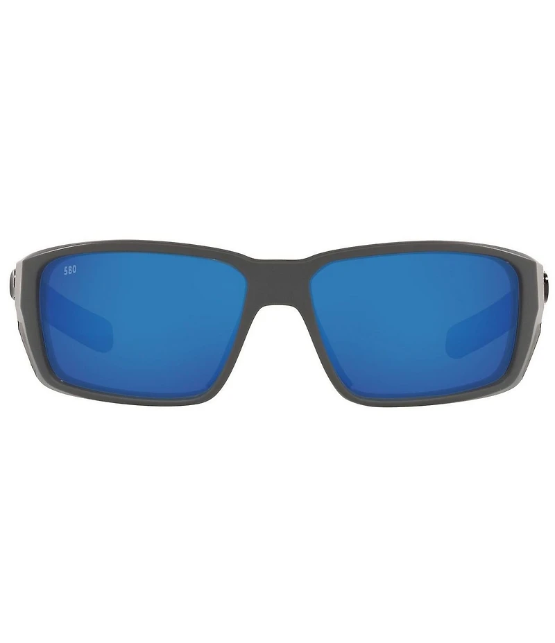Costa Men's Fantail Pro 580g 60mm Polarized Wrap Sunglasses
