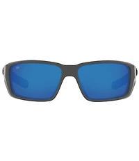 Costa Men's Fantail Pro 580g 60mm Polarized Wrap Sunglasses