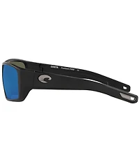 Costa Men's Fantail Pro 580g 60mm Polarized Wrap Sunglasses