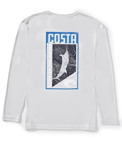Costa Long Sleeve Tech Finder Graphic T-Shirt