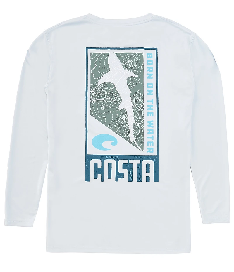 Costa Long Sleeve Tech Finder Graphic T-Shirt