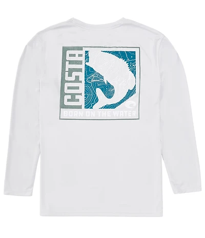 Costa Long Sleeve Tech Finder Graphic T-Shirt