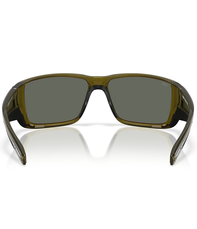 Costa Men's 06S9078 Blackfin Pro 60mm Rectangle Sunglasses