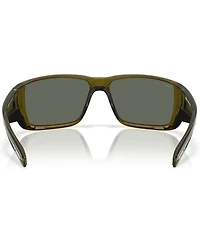 Costa Men's 06S9078 Blackfin Pro 60mm Rectangle Sunglasses