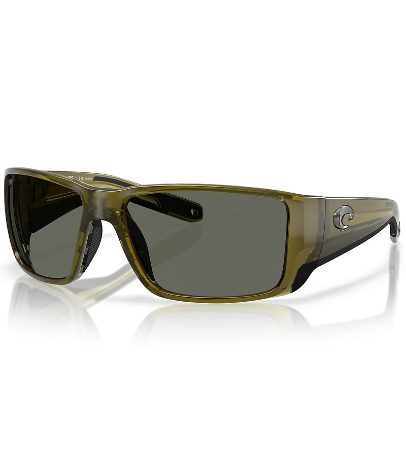 Costa Men's 06S9078 Blackfin Pro 60mm Rectangle Sunglasses