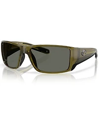 Costa Men's 06S9078 Blackfin Pro 60mm Rectangle Sunglasses