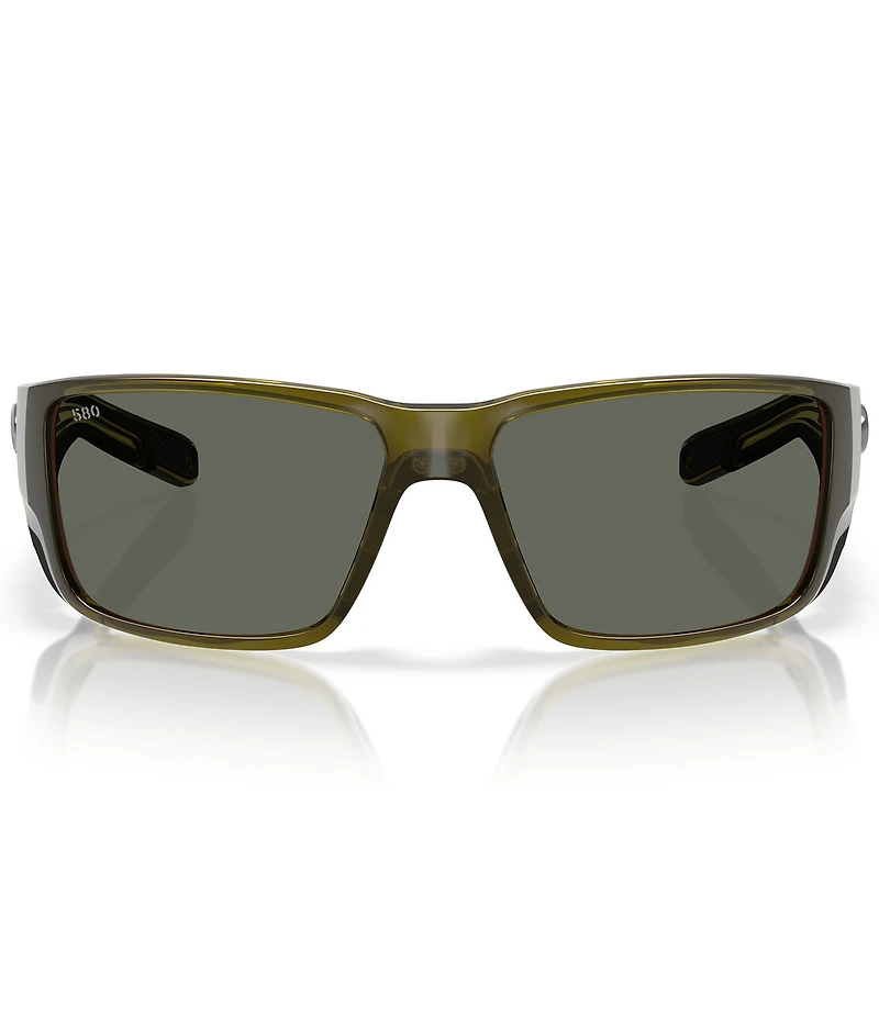 Costa Men's 06S9078 Blackfin Pro 60mm Rectangle Sunglasses