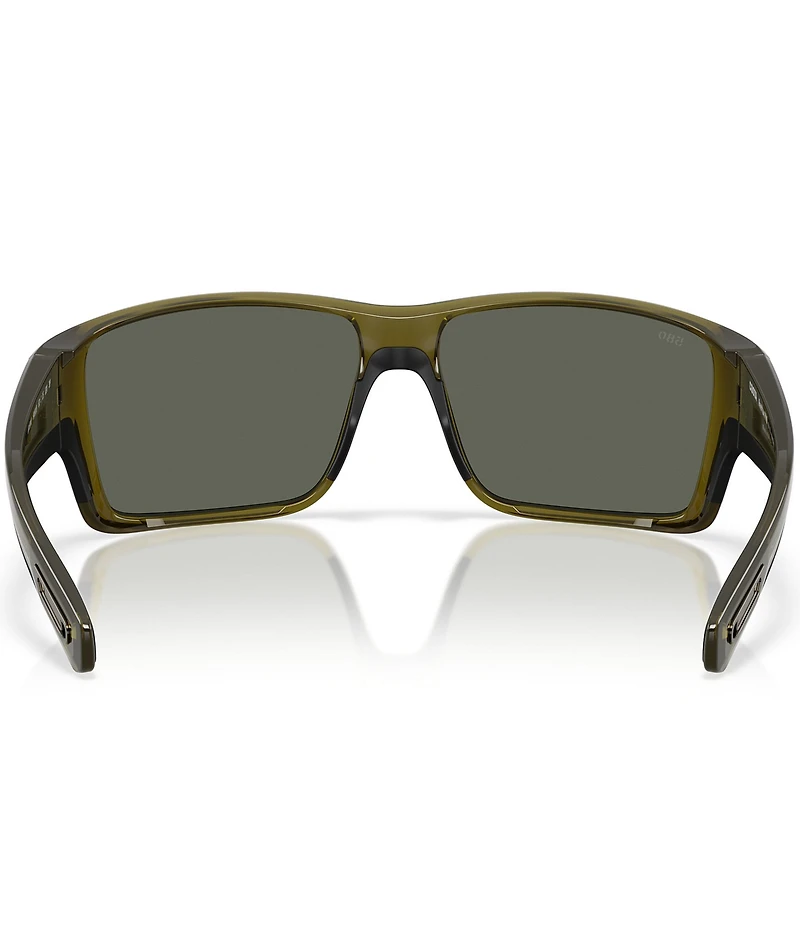 Costa Men's 06S9080 Reefton Pro 63mm Rectangle Sunglasses