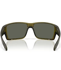 Costa Men's 06S9080 Reefton Pro 63mm Rectangle Sunglasses