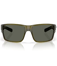 Costa Men's 06S9080 Reefton Pro 63mm Rectangle Sunglasses
