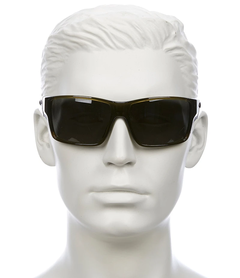 Costa Men's 06S9080 Reefton Pro 63mm Rectangle Sunglasses