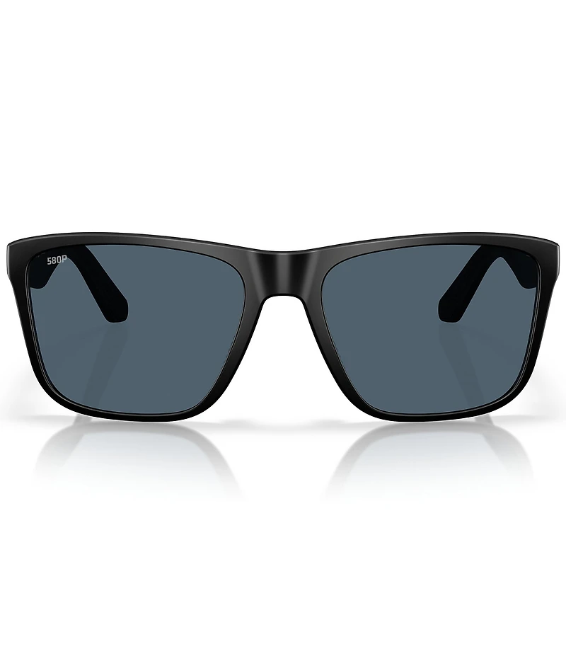 Costa Men's Costa Del Mar 6S9126 Los Alijos 59mm Polarized Square Sunglasses