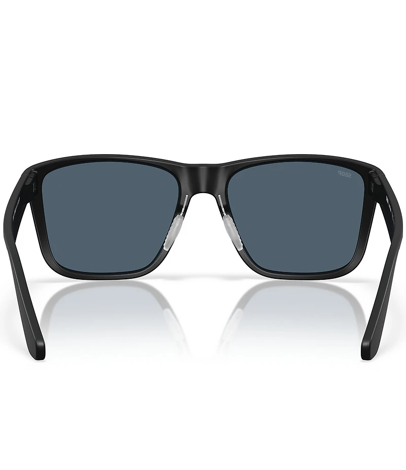 Costa Men's Costa Del Mar 6S9126 Los Alijos 59mm Polarized Square Sunglasses