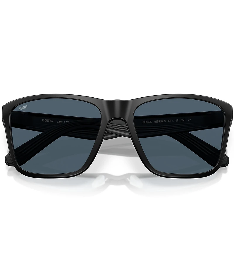 Costa Men's Costa Del Mar 6S9126 Los Alijos 59mm Polarized Square Sunglasses