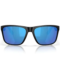 Costa Men's Costa Del Mar 6S9126 Los Alijos 59mm Polarized Rectangle Sunglasses