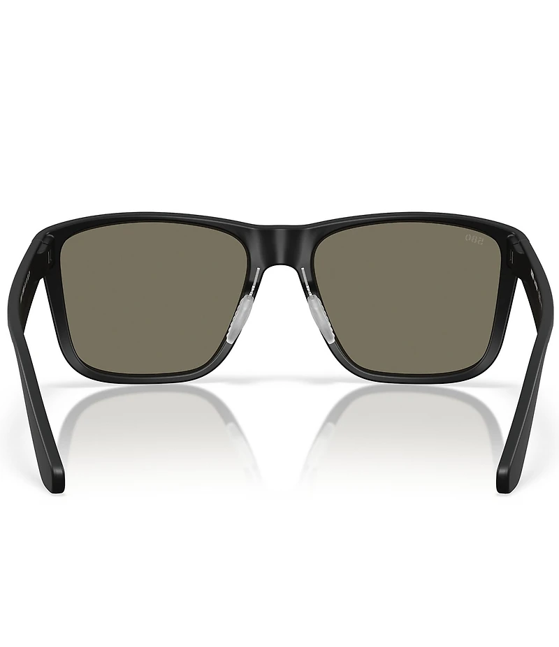 Costa Men's Costa Del Mar 6S9126 Los Alijos 59mm Polarized Rectangle Sunglasses