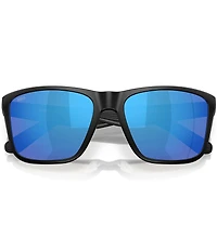 Costa Men's Costa Del Mar 6S9126 Los Alijos 59mm Polarized Rectangle Sunglasses