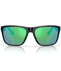 Costa Men's Costa Del Mar 6S9126 Los Alijos 59mm Polarized Rectangle Sunglasses