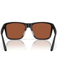 Costa Men's Costa Del Mar 6S9126 Los Alijos 59mm Polarized Rectangle Sunglasses